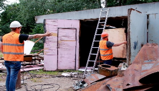 Демонтаж гаражей в Солнечногорске, цена от 1773 руб. – услуги под ключ от ИП Садыков В. Р.