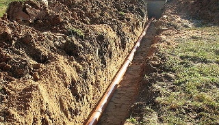 Копка траншей для водопровода в Солнечногорске: цена за метр от 939 руб.
