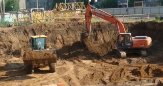 Котлован для дома Солнечногорск, цена от 313 руб./м3.